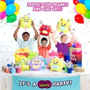 Fart Monsters Tootles 16 Scented Plush Toy with Self-Inflating Whoopee Cushion – Kiwi Scent Funny Fart Plush, Novelty Gag Gift, Collectible Toy for Kids & Adults