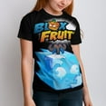 thumbnail image 4 of Kids Blox Fruit T-Shirts, Youth IceFruit T-Shirts, Casual Crew Neck Shirts for Boys Girls, Fashion 3D Print Short Sleeve Tee, 4 of 9