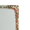 thumbnail image 2 of Ambesonne Abstract Fitted Sheet, Mosaic Look Cultural Motif, Full Size, Beige Multicolor, 2 of 2