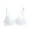 White, variant on Qetyuw Lace Bras for Women Wireless Lift T-shirt Bras Cotton Comfort Bralettes Elegant Everyday Full Figure Bras