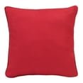 thumbnail image 3 of Outdoor Decor Ruby Red Large Decorative Pillow 24 x 24 in Red, 3 of 4
