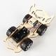 thumbnail image 4 of Los juguetes de coches de madera para niños se pueden pintar y convertir en un laberinto., 4 of 9