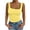 Yellow, variant on longantii Womens Square Neck Tank Tops Crop Summer Basic Going Out Tops Tight Crop Ruched Fashion Clothing 2026 Wine S