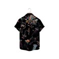 thumbnail image 2 of Camisas De Franela Para Hombre Camisa corta de verano con bolsillo de seis botones para hombre, camisa informal con estampado 3D para hombre (M, XXL), 2 of 4
