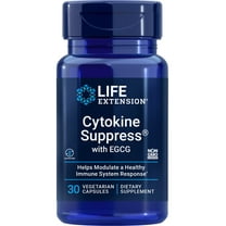 Life Extension Cytokine Suppress® with EGCG - Support a Healthy Inflammatory Response - Gluten-Free, Non-GMO - 30 Vegetarian Capsules