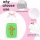 thumbnail image 5 of Cajas de regalo transparentes TEMLQPACK, paquete de 100 unidades, 8,9 x 6 x 3,5 cm, con palitos, 5 of 7