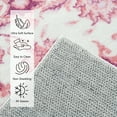 thumbnail image 6 of Ultrug Vintage Floral Print Rugs Soft Boho Carpet Retro Distressed Area Rug for Living Room Bedroom Home Decor,6'x9',Pink, 6 of 7