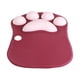 thumbnail image 1 of Alfombrilla de ratón ergonómica antideslizante con diseño de pata de gato, multiusos, con soporte para muñecas, para el hogar, la oficina y el trabajo, color morado arándano., 1 of 8