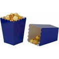thumbnail image 1 of Navy Blue Popcorn Boxes Cardboard Container for Party Supplies,Pack of 36, 1 of 3