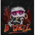 thumbnail image 2 of Betty Boop Always Frist B Trill Hoodie Sweatshirt Women Brisco Brands S, 2 of 6