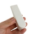 thumbnail image 3 of Unique Bargains Rubber Home Office Non-Slip Wedge Jam Door Stopper Doorstops White 2pcs, 3 of 4