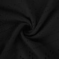 thumbnail image 7 of Fnooota Womens Summer Dresses with Pleated, Crew Neck Sleeveless Beach Casual Dresses Black Size 2XL, 7 of 7