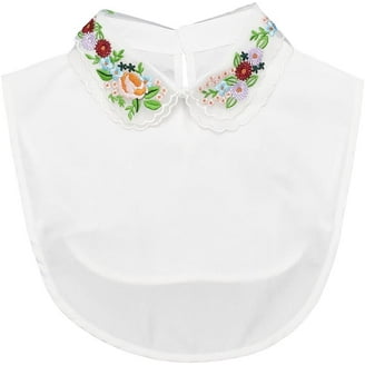 1pc White Lace Collar Detachable Fake Collar False Collar Trim Embroidered Neckline for Women and Girls Costume Sewing Garment Accessories Polyester - Walmart.com 1pc White Lace Collar Detachable Fake Collar False Collar Trim Embroidered Neckline for Women and Girls Costume Sewing Garment Accessories Polyester - Walmart.com