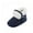 Blue, variant on Unisex Newborn Baby Cotton Booties Non-Slip Sole for Toddler Boys Girls Infant Winter Warm Fleece Cozy Pure Color Shoes