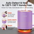 thumbnail image 3 of Vsitoo S3 Plus Smart Mug, 14 oz Temperature-Controlled Self-Heating Coffee Mug, Purple, 3 of 9
