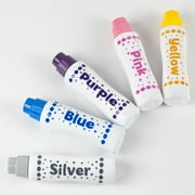 Do-A-Dot Art Shimmers Markers, Sponge Tip Point, Assorted Colors, 5 Count, 5 Pack
