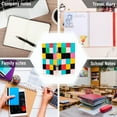 thumbnail image 6 of FORMRS 1-Subject Spiral Notebook 8" x 5" College Ruled 60 Refillable Sheet A5 Hard Cover, 2 Pack, Blue Checkered Pattern, 6 of 7