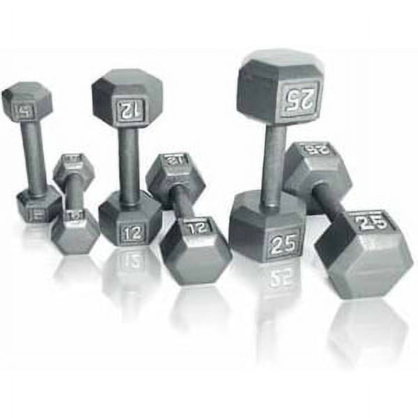 CAP Barbell 95lb Cast Iron Hex Dumbbell, Single - image 2 of 6