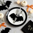 thumbnail image 4 of Halloween Ghost Felt Placemat, Non Slip Heat Resistant Dining Table Mat, Washable Reusable Flatware Mat for Kitchen Party Decor, Lazyguy, 4 of 6