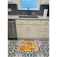 thumbnail image 3 of Carolines Treasures CK2622RUG Fall Harvest Japanese Spitz Machine Washable Memory Foam Mat, 3 of 4