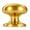 Gold, variant on 2-Pack Wide Base Bifold Closet Cabinet Knobs Pulls