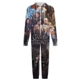 thumbnail image 4 of Game of Thrones Women Men Pajamas Zipper Onesie Jumpsuit Hooded One Piece Sleepwear, 4 of 7
