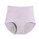 thumbnail image 4 of Braguitas sanitarias menstruales para mujer a prueba de fugas por delante y por detrás: cintura alta, entrepierna pura, tallas grandes, reutilizables y resistentes a las fugas para uso diurno y noc, 4 of 4