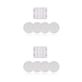 thumbnail image 3 of Billuyoard Molde para posavasos, alfombrillas para botellas, moldes para manualidades DIY, molde para bandeja de almacenamiento de silicona, accesorios para Tipo 1 2piezas Billuyoard CBP184212, 3 of 6