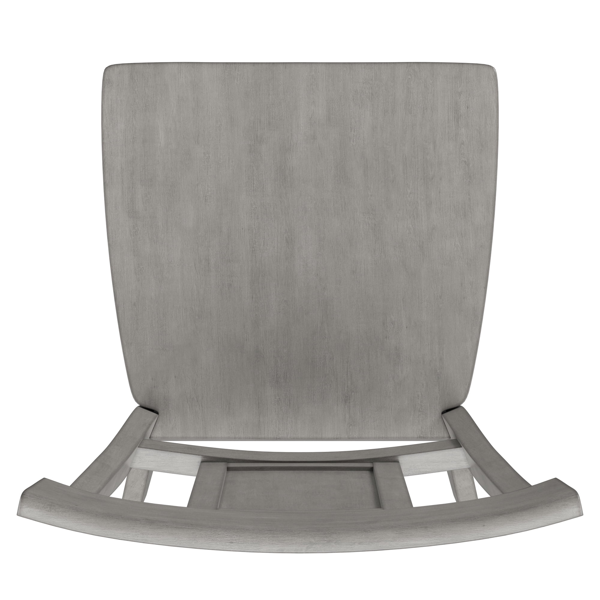 Weston Home Farmhouse Panel Back Wood Dining Side Chairs, Antique Grey (Set of 2)