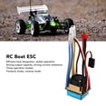 thumbnail image 4 of Bidirectional Brushed ESC with Fan, Efficient Heat Dissipation 3 Modes Water Proof Multiple Protection for RC Boat ESC, 4 of 7