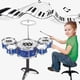 thumbnail image 5 of Mini Batería Banda De Jazz Batería Para Niños Simulación Musical Para Niños Batería De Jazz Batería Musical Para Niños 5 Tambores Y 1 Platillo, 5 of 6