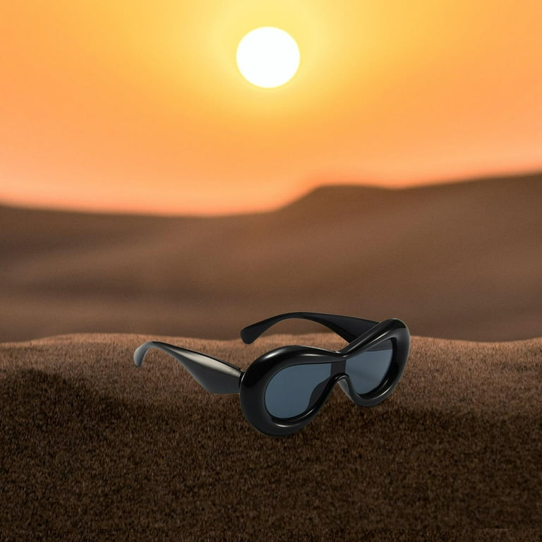 2023 Retro Square Sunglasses Men Brand Designer Fashion Black Oversized Sun Glasses Big Frame Shades