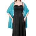 thumbnail image 1 of Chal de gasa para mujer - Talla grande, 30 colores - Perfecto para bodas, vestidos de noche, pareos de playa y viajes, 1 of 4