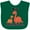 Green, variant on Inktastic Big Brothersaurus with Cute Sibling Dinosaurs Boys Baby Bib