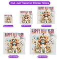 thumbnail image 5 of Happy New Year with Cavalier King Charles Spaniel Fireworks Holiday Xmas Winter 2025 Cutout Transfer Sticker Dog Lover Gifts Transparent Decal Art Decor - 00025, 5 of 5
