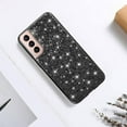 thumbnail image 7 of Phone Case for Samsung S22 Plus Case Glitter Sparkle Gold, Samsung Galaxy S22 Plus Case Silicone Anti-fingerprint Glamorous Shiny Cover Thin (Black), 7 of 7