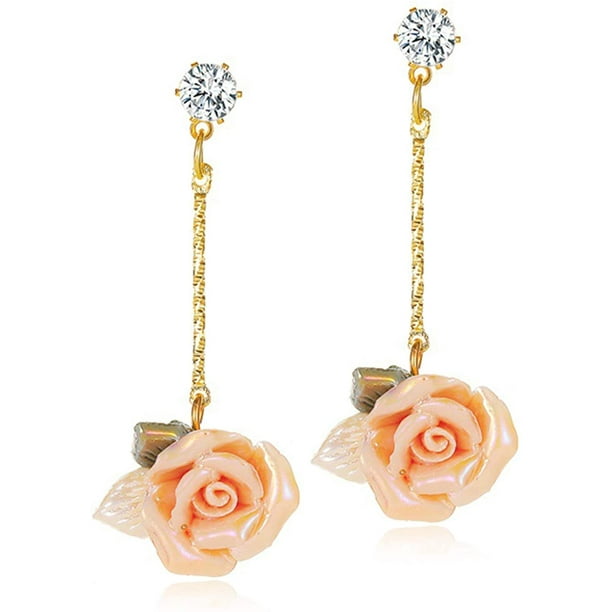 12+ Gold Flower Earrings