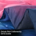 thumbnail image 6 of Twin 3 Pcs Galaxy Pattern Fuchsia Comforter Set All-season Down Comforter, 6 of 8
