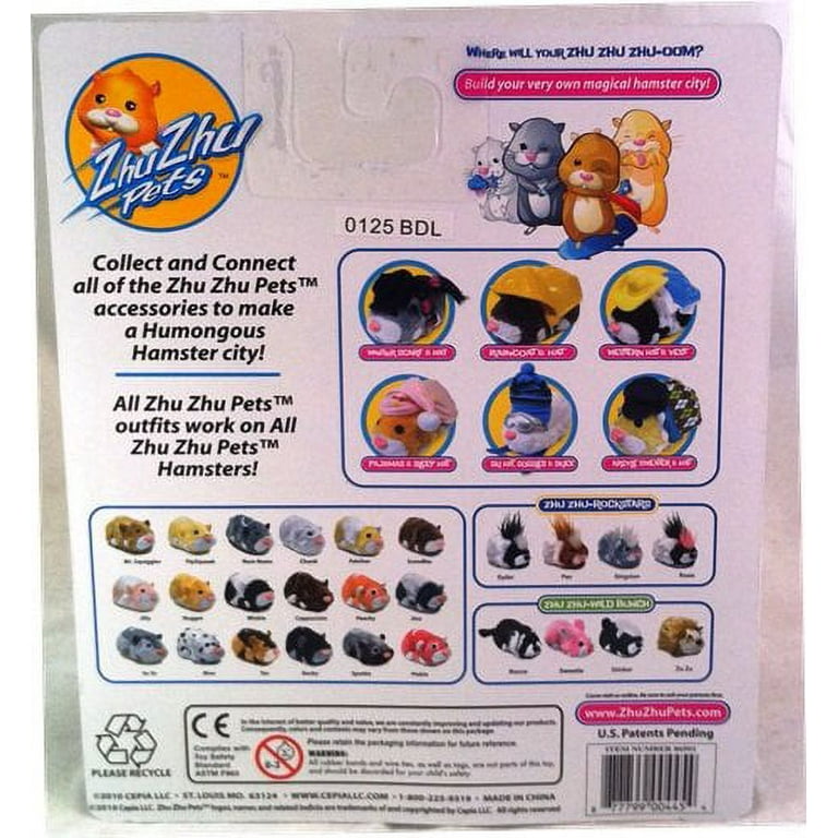 Zhu Zhu Pets Series 2 Set of 4 Hamster Toys Cepia LLC - ToyWiz