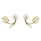 thumbnail image 2 of Pendientes para mujer, regalos para mujer, pendientes de perlas de ópalo de alta moda para mujer, pendientes de moda versátiles, pendientes con personalidad, pendientes, cosa, 2 of 5