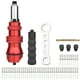 thumbnail image 1 of Adaptador de remachadora de taladro Inserto automático Herramienta de tuerca de inserción roscada Herramientas eléctricas de Adaptador de pistola 1 juego y tuerca de taladro. CUTICAT accesorio de taladro de remache, 1 of 6