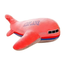 40cm Large Airplane Plush Toy Kids Sleeping Back Cushion Soft