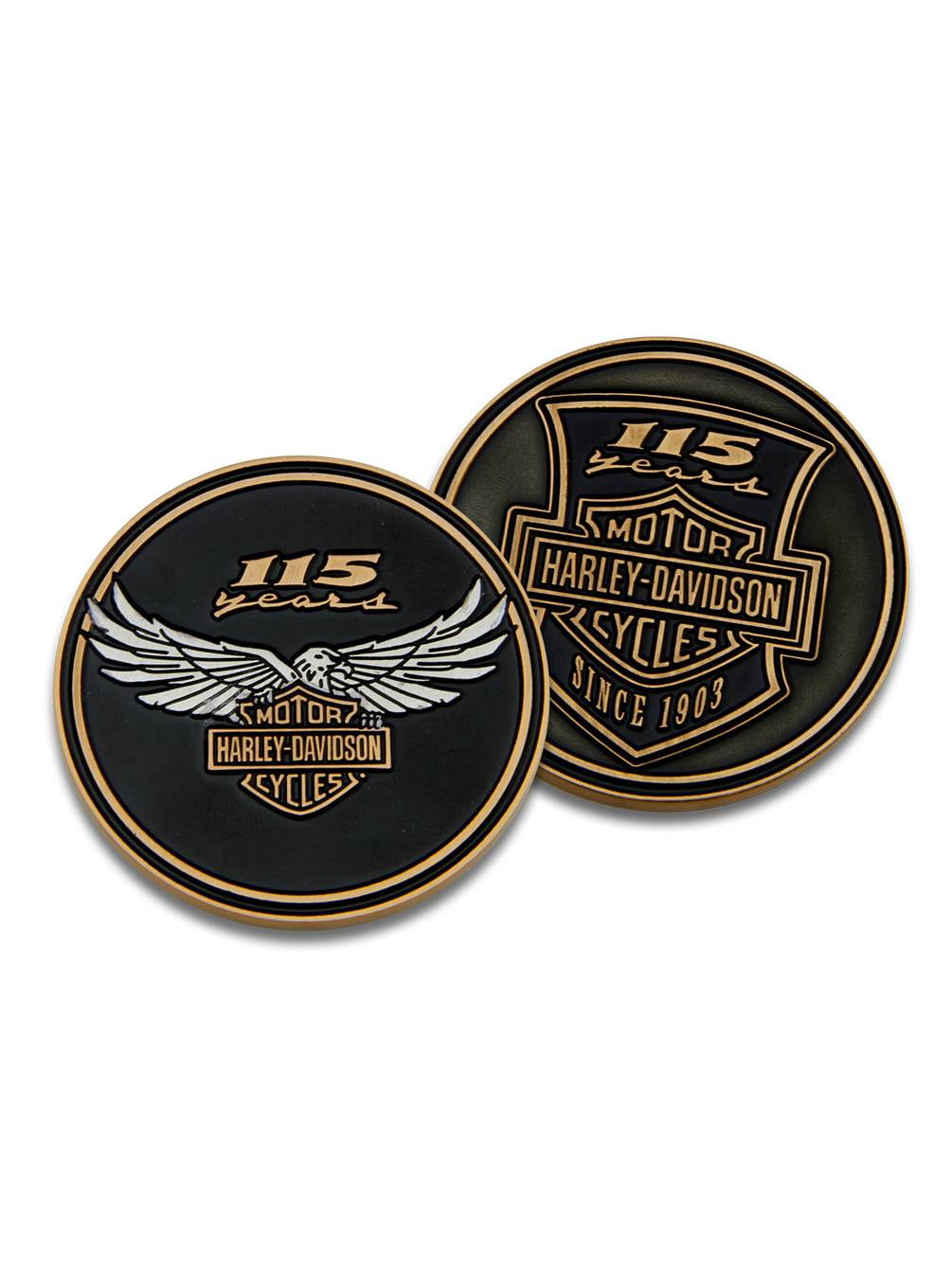 Harley-Davidson 115th Anniversary Collectors Challenge Coin, Limited ...