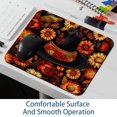 thumbnail image 6 of Thanksgiving Hat Printed Square Desk Pad, 8.3x9.8 Inch Non-Slip Rubber Bottom Gaming Mousepad, Desk Mat for Office and Gaming, 6 of 6
