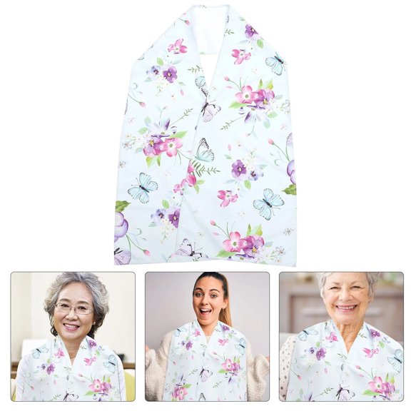Clearance! Reusable Adult Wearable Clothing Protector Household Scarves for The Elderly Scarves for Adults for The Elderly Meals and Rice Towels Towels Adult A Bib