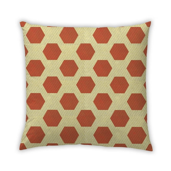 Ahgly Company Indoor Square Contemporary Throw Pillow, 18 inch by 18 inch