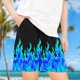 thumbnail image 2 of Odeerbi 5-14 Años Niños Niñas Pantalones Cortos de Estampado Tropical Hawaiano Pantalones de Baño En Seco Rápido Pantalones Cortos de Tabla de Playa, 2 of 5