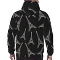 thumbnail image 5 of Hoodies for Men - Eiffel Tower Industrial Long Sleeve Comfrt Men'S Fashion Hoodies & Sweatshirts, Sweatshirts for Men Hoodies Pullover Clothing Clothes with Pouch, 5 of 7