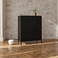 thumbnail image 4 of SystemBuild Bonanza 2 Door Metal Locker Storage Cabinet in Black, 4 of 5