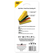 Gator 780805 80/120/220 Grit Zip Micro Small Area Sanding Kit, 12 Pieces